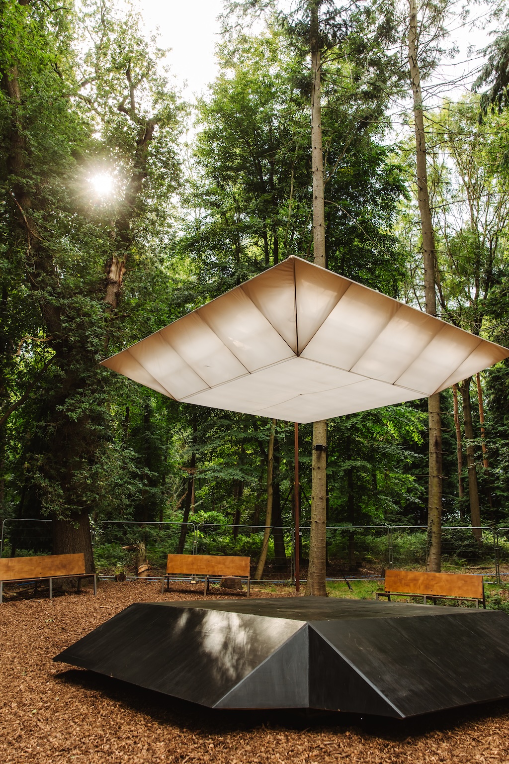 Hero PR image used for Margaret arts PR Campaign for Houghton Festival featuring EBBA Architects